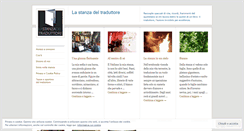 Desktop Screenshot of lastanzadeltraduttore.com